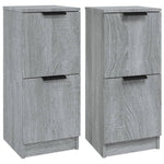 ZNTS Sideboards 2 pcs Grey Sonoma 30x30x70 cm Engineered Wood 817021