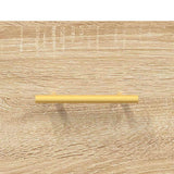 Coffee Tables 2 pcs Sonoma Oak 50x50x40 cm Engineered Wood 829371