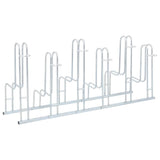 Bicycle Stand for 6 Bikes Floor Freestanding Galvanised Steel 4005572