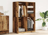 Wardrobe Old Wood 100x50x200 cm Engineered Wood 3307772