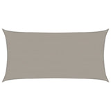 Sunshade Sail 160 g/m Rectangular Light Grey 4x7 m HDPE 4001992