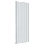 Roof Panels 12 pcs Galvanised Steel Anthracite 100x36 cm 319145