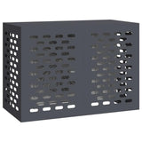 Air Conditioner Cover Anthracite 100 x 50 x 70 cm Steel 865899