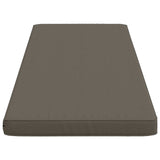 2-Piece Bench Cushions VUGHT 2 pcs 100% Polyester Grey 952001