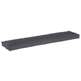 Pallet Cushion Set 2 pcs Anthracite 180 x 40 x 8 cm 42001718