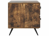 Bedside Cabinet Smoked Oak 62 x 34.5 x 47.5 cm Engineered Wood 895470