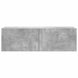 7 Piece TV Cabinet Set Concrete Grey Engineered Wood 3114521