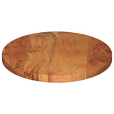 Table Top 140x50x3.8 cm Oval Solid Wood Acacia 370815