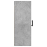 Wall Mounted Cabinet Concrete Grey 34.5x34x90 cm 828864