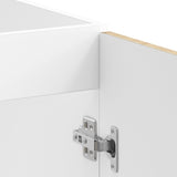 Sink Base Cabinet with Door Porto 2 pcs Brown 80 x 46 x 84.5 cm 3315024