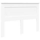 Headboard with Headboard Black Oak 140 cm Engineered Wood 887450