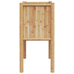 Garden Raised Bed Brown 70 x 35 x 70 cm Bamboo 4106589