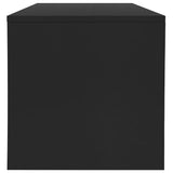 800127 Coffee Table Black 100x40x40 cm Engineered Wood