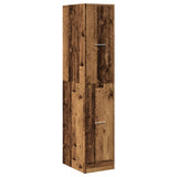 Apothecary Cabinet Old Wood 30x41x144.5 cm Engineered Wood 855176