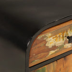 Sideboard 140x35x70 cm Solid Wood Reclaimed and Metal 355845