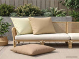 Cushion with Pillow HEERLEN 2 pcs Beige Polyester 928253