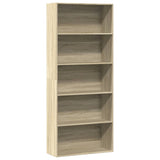 Book Cabinet Sonoma Oak 80x30x189 cm Engineered Wood 3314671