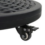 ZNTS Parasol Base with Wheels for Ø38-48 mm Poles 13 kg Round 42002568