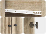 Cabinet Set 2 pcs 66 x 34.5 x 90 cm Engineered Wood 3416396