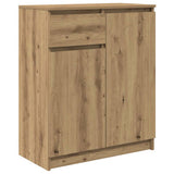 Sideboard with Drawer Artisan Oak 71x35x84 cm Engineered Wood 861597