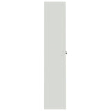 File Cabinet Light Grey 105x40x180 cm Steel 339769