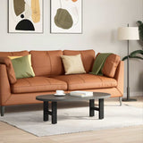 Coffee Table Legs Black 2 pcs 40x cm Steel 4013256