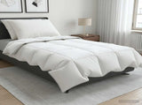 90% Goose Down Duvet Set FULDA 3 pcs 135 x 220 cm Summer White 3442314