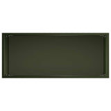 Garden Planter 2 pcs Olive Green 50 x 20 x 40 cm 8005449