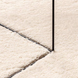 Rug HUARTE Short Pile Soft and Washable Beige 120 cm 375029