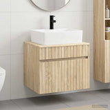 Bathroom Furniture Set Sonoma Oak Engineered Wood 3404292
