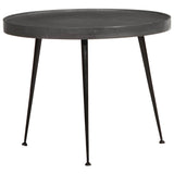 Coffee Table 2 pcs Black Engineered Wood 373636