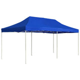 Professional Folding Party Tent Aluminium 6x3 m Blue 45502
