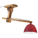 Ceiling Lamp 25 W Distressed Red 105x30x65-108cm E27 371927