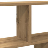 Wall Cube Shelf 12 Compartments Artisian Oak Engineered Wood 860021