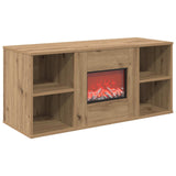 Electric Fireplace Artisan Oak 100 x 37 x 45.5 cm 8020982