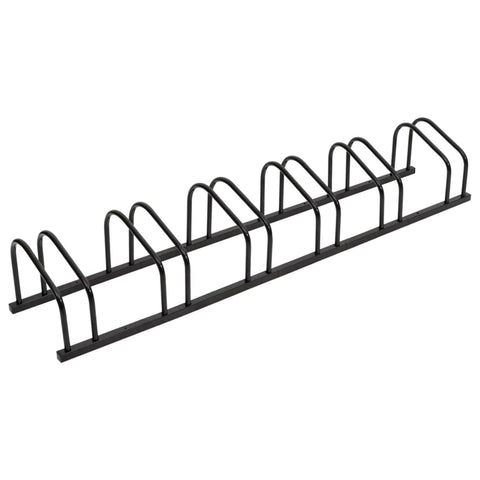 ZNTS Bike Rack for 6 Bikes Black Steel 154426