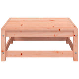 Garden Footstool Natural Wood Solid Douglas Fir Wood 70x70x30 cm 837940