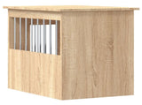 Dog Crate Furniture Sonoma Oak 45x62x59 cm Engineered Wood 838311