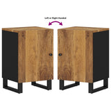 Bathroom Cabinet 38x33x58 cm Solid Wood Mango 351997