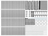 Welded Wire Fence with Spikes 100 x 1.2 m 3353311