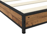 Bed Frame Old Wood 80 x 200 cm Engineered Wood 8009145