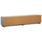 TV Stand 180 x 34.5 x 40 cm Concrete Grey Engineered Wood 8011588