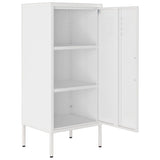 Storage Cabinet White 42.5x35x101.5 cm Steel 336197