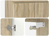 Bathroom Furniture Set Sonoma Oak Engineered Wood 3404322
