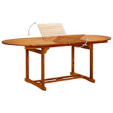 Garden Table x100x75 cm Solid Acacia Wood 41818