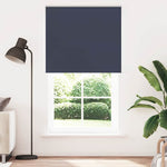 ZNTS Roller Blind Blackout Marine 130x210 cm Fabric Width 126.6 cm Polyester 4011576