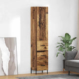 Highboard Old Wood 34.5 x 34 x 180 cm Engineered Wood 3415706