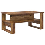 Coffee Table Old Wood 90 x 50 x 40 cm Engineered Wood 8000218