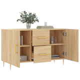 Sideboard Sonoma Oak 100x36x60 cm Engineered Wood 828159