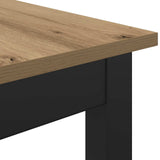 Bench Artisian Oak 160 x 35 x 45 cm Engineered Wood 892607